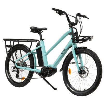 NILOX E-BIKE C2 CARGO MID Ηλεκτρικό ποδήλατο Γαλάζιο